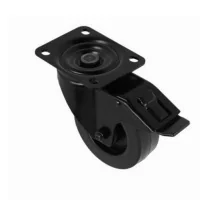 Колесо поворотное с тормозом Adam Hall 372191 чёрные