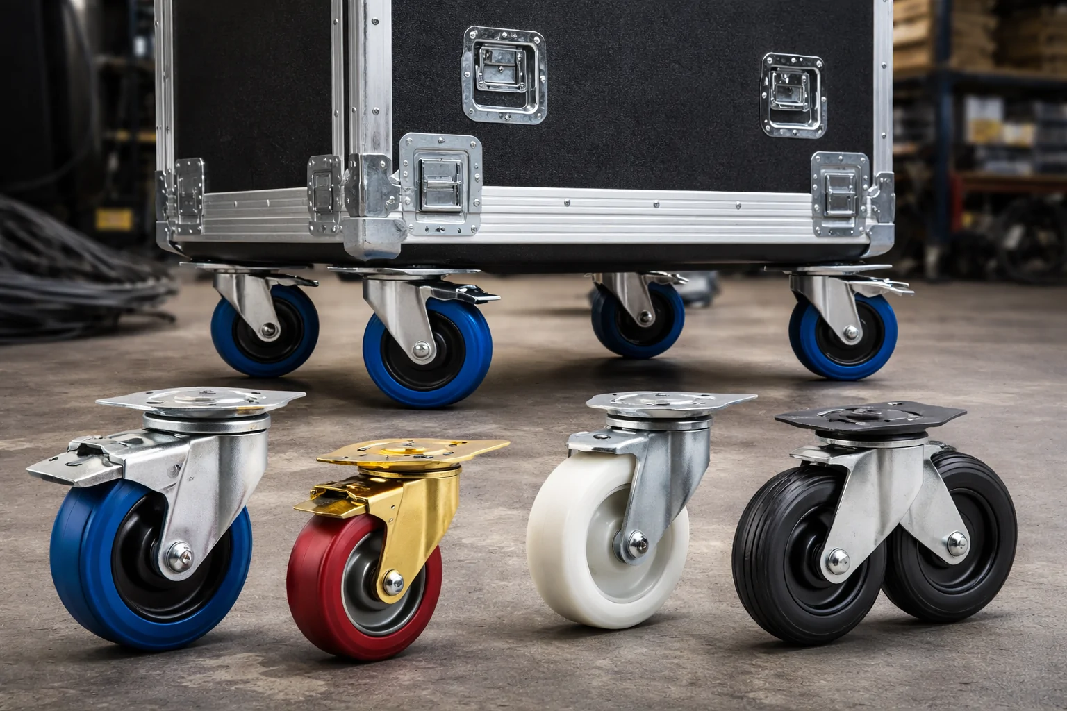 Как выбрать транспортировочные колеса для тяжелых рэковых шкафов?