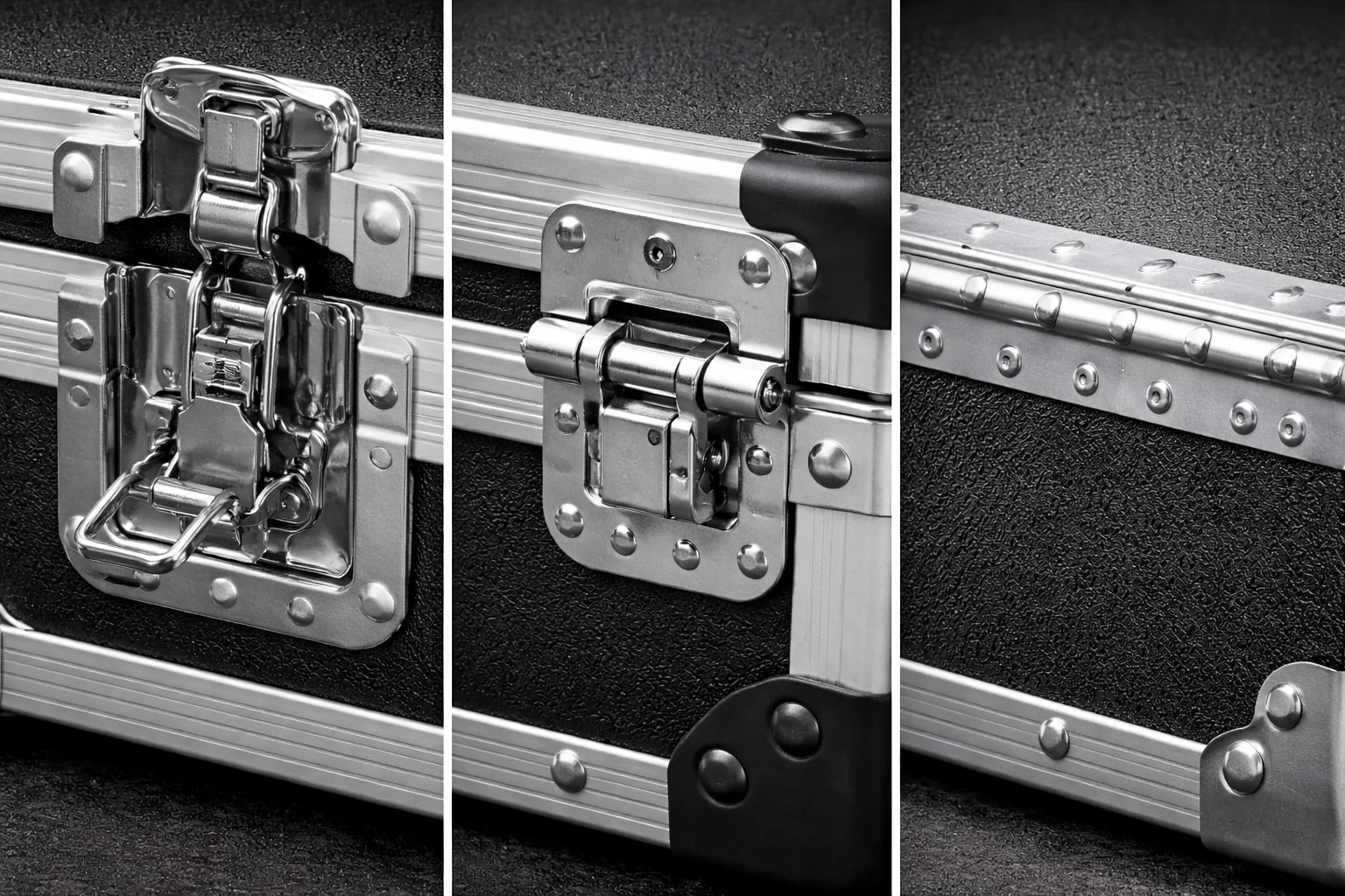 Виды петель для кофров: с фиксатором, съемные и рояльные 