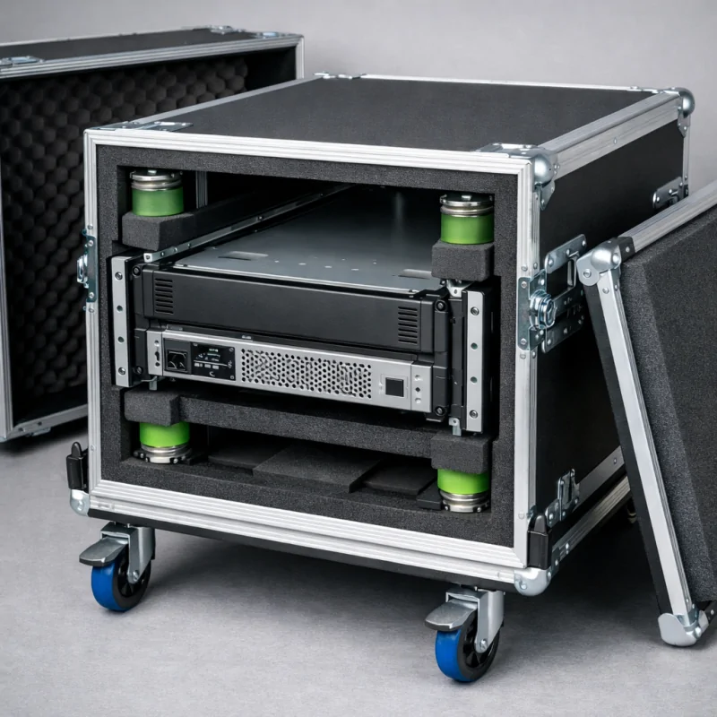 Антивибрационные рэковые кейсы: как работает система «кейс в кейсе»?