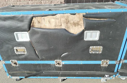 кейс из ламинированной фанеры старый