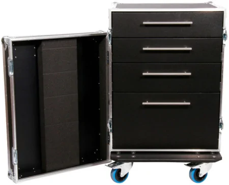 Кейс рабочее место с выдвижными ящиками MEB04A