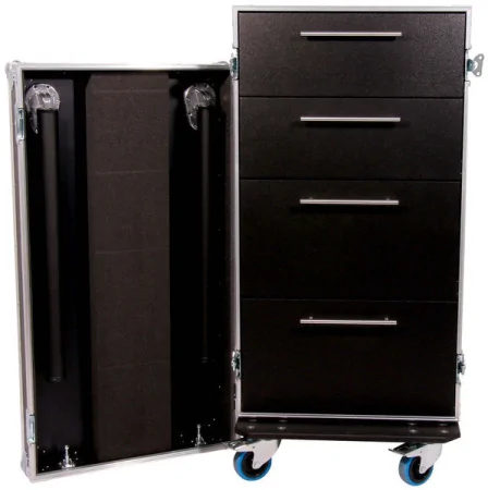 Кейс для мобильной мебели стол с выдвижными ящиками TAB04-2