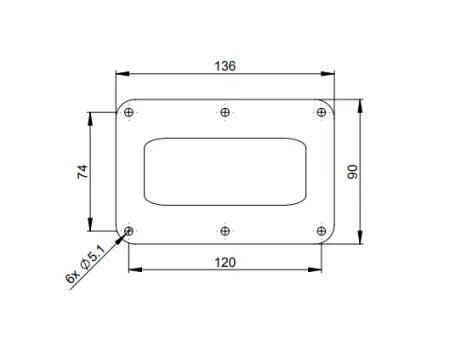 Чашка для колёс AH 38083 с углублением