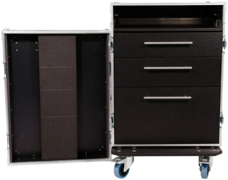 Кейс рабочее место с выдвижными ящиками MEB03