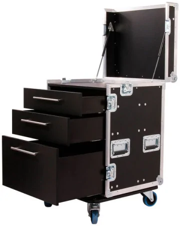 Кейс рабочее место с выдвижными ящиками MEB03