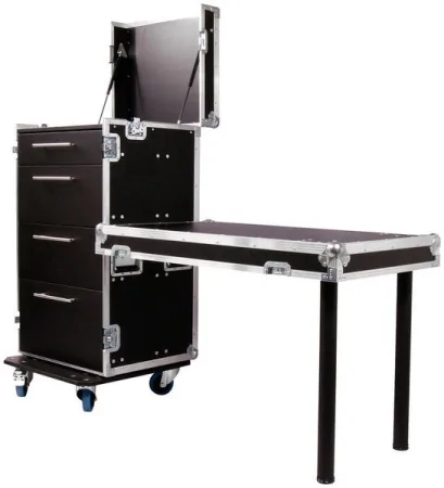 Кейс для мобильной мебели стол с выдвижными ящиками TAB04