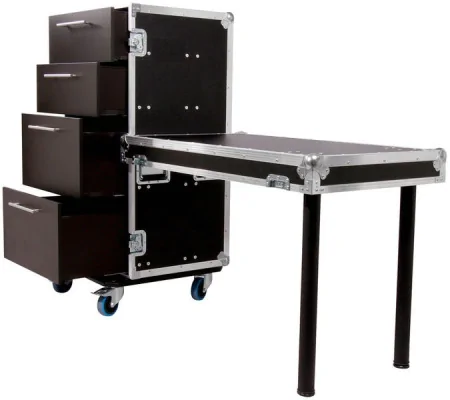 Кейс для мобильной мебели стол с выдвижными ящиками TAB04-2