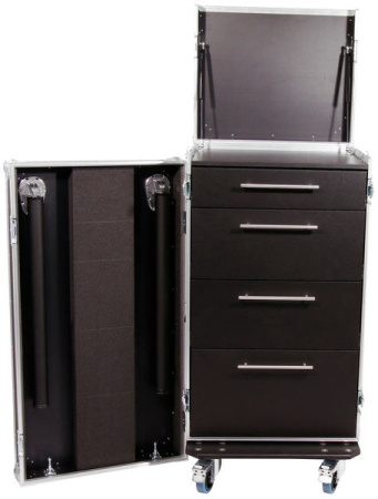 Кейс (кофр) стол с выдвижными ящиками TAB04