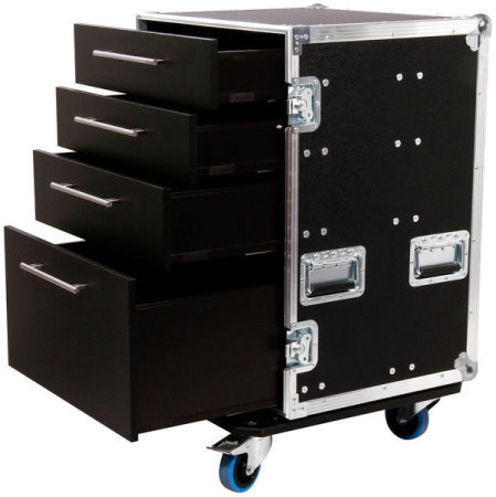 Кейс (кофр) рабочее место с выдвижными ящиками MEB04A