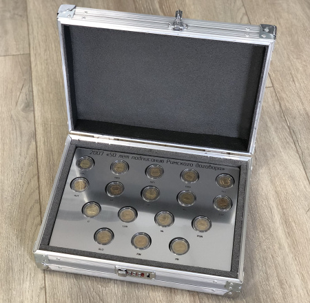 Кейс (кофр) для коллекции монет Solter