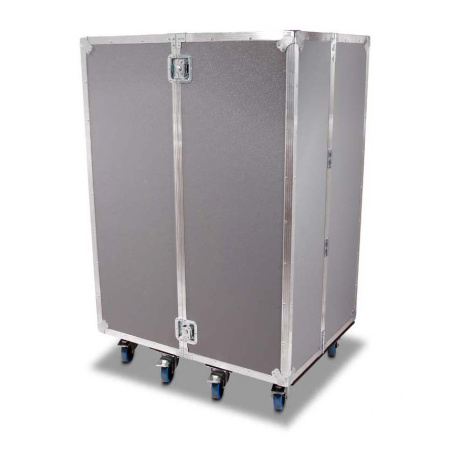 Кейс (кофр) мобильный шкаф с встроенным столом