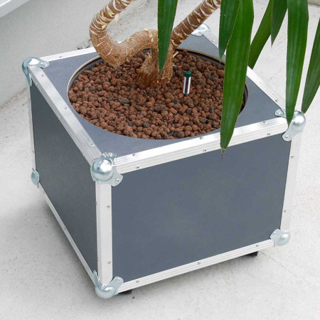 Кейс (кофр) цветочница PROCASE диаметр 40см на колесах