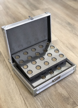 Кейс (кофр) для коллекции монет Solter