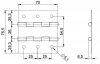 Adam Hall 2600 петля двойная