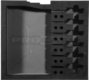 Кофр для микрофона Inlaycase BK ew 1