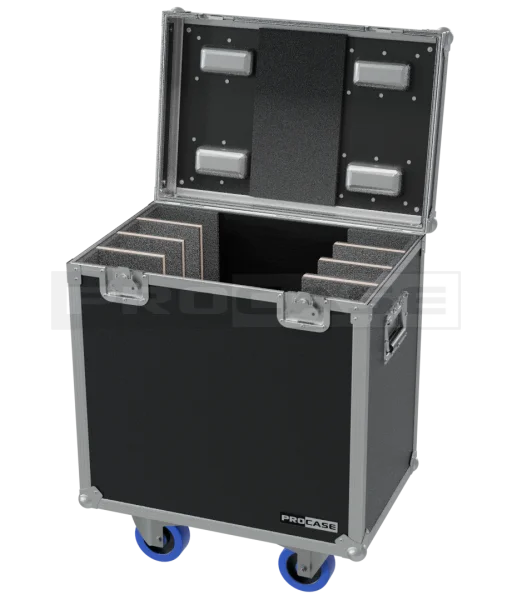 Кофр для 4 светодиодных LED кабинетов 500х500мм