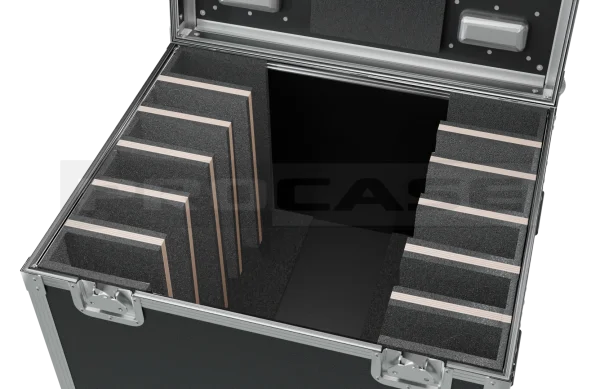 Кейс для 6 светодиодных LED кабинетов 480x480мм