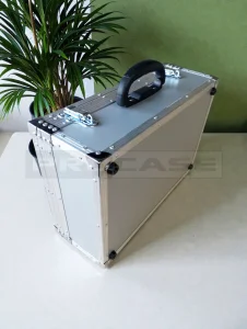Алюминиевый кейс для инструментов с отсеком для документов