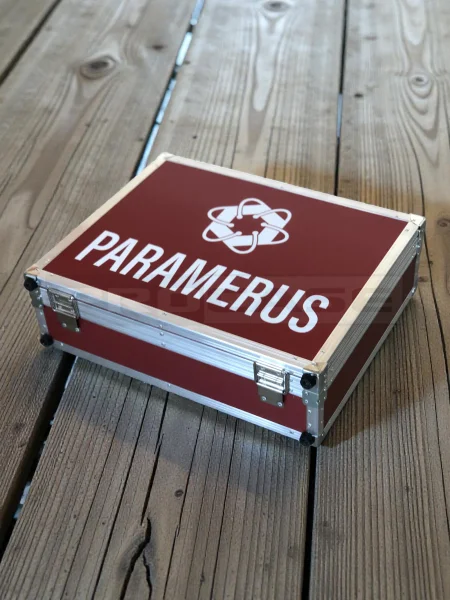 Кофр брендированный красный 