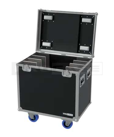 Кофр для 4 светодиодных LED кабинетов 576х576мм