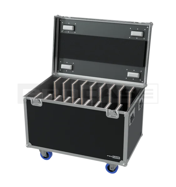 Кейс для 10 светодиодных LED кабинетов 576х576мм