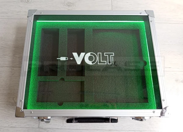 Кейс кофр с прозрачной крышкой Вольт