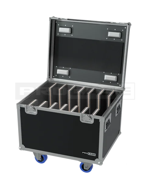 Кофр для 8 светодиодных LED кабинетов 640x640мм