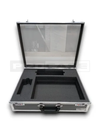 Кейс кофр с прозрачной крышкой с кодовым замком