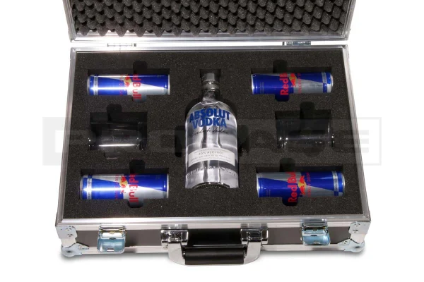 Кейс (кофр) для Absolut с 4 Red Bull Кейс (кофр) для Absolut с 4 Red Bull