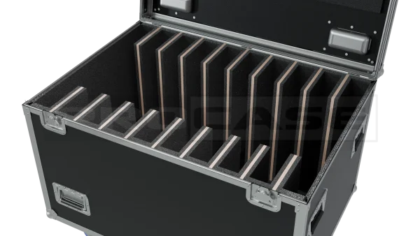 Кейс для 10 светодиодных LED кабинетов 640x640мм