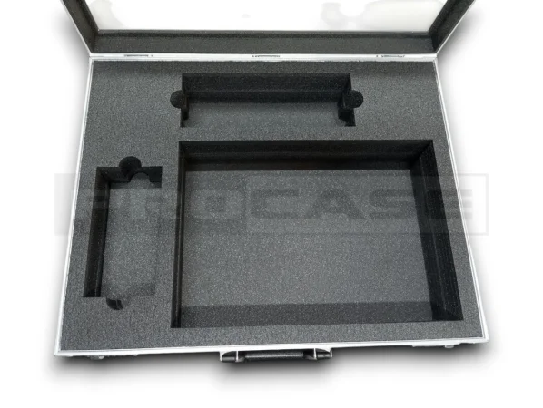 Кейс кофр с прозрачной крышкой с кодовым замком