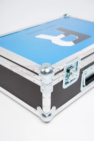 Кейс брендированный с синей крышкой