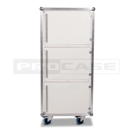 Кейс (кофр) шкаф стеллаж с 3 дверями Стандарт