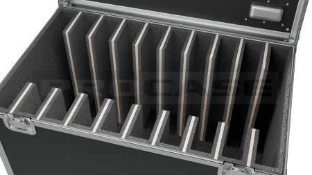 Кейс для 10 светодиодных LED кабинетов 576х576мм