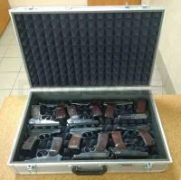Кейс для пистолета для пистолета 12 шт