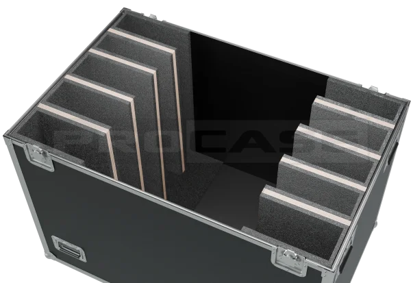 Кофр для 5 светодиодных LED кабинетов 960x960мм