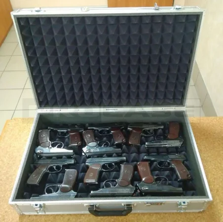 Кейс для пистолета для пистолета 12 шт