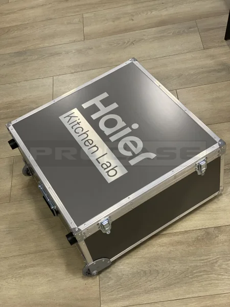 Кейс (кофр) брендированный графит с гравировкой