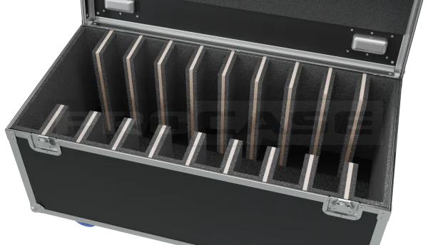 Кофр для 10 светодиодных LED кабинетов 512x512мм