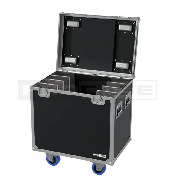 Кофр для 4 светодиодных LED кабинетов 640x640мм