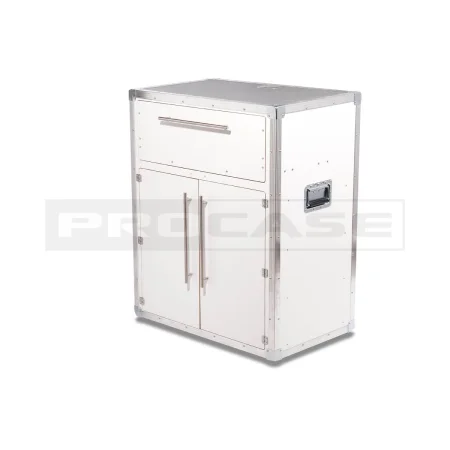 Кейс (кофр) мобильный комод с ящиком и дверями Стандарт