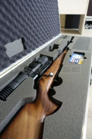 Кейс(кофр) для ружья с дополнительными отсеками