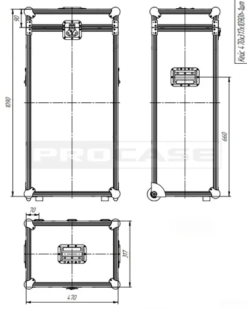 Кейс для 6 микрофонных стоек