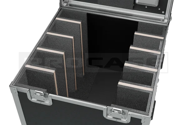 Кофр для 5 светодиодных LED кабинетов 640x640мм