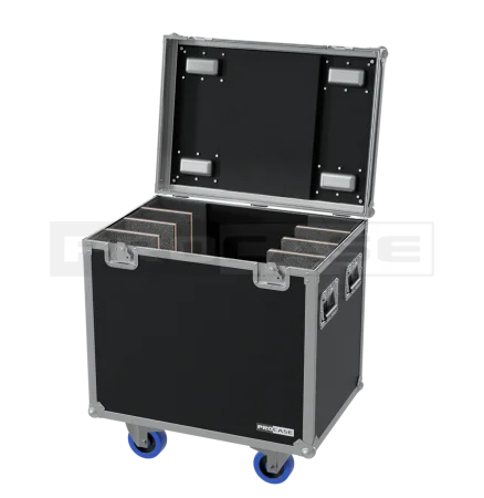 Кофр для 4 светодиодных LED кабинетов 640x640мм